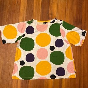 Marimekko designed t-shirt by Uniqlo. All cotton, Size L